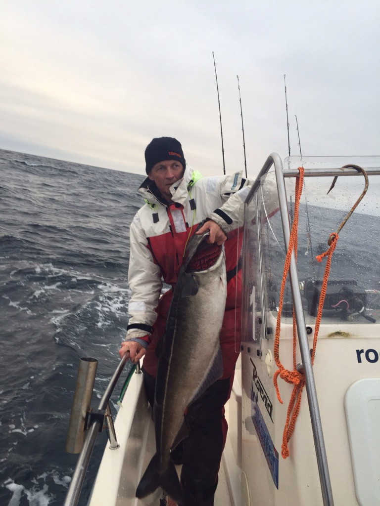 Joacim med 17 kgs från igår!