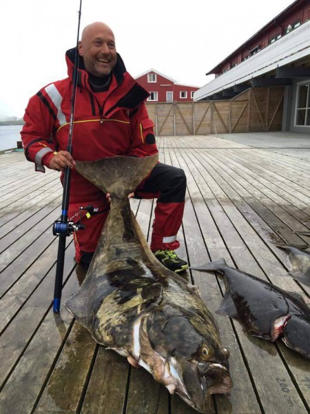 Kåre's Kveite på 156cm!