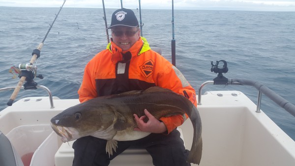 Per-inge med 20kg torsk
