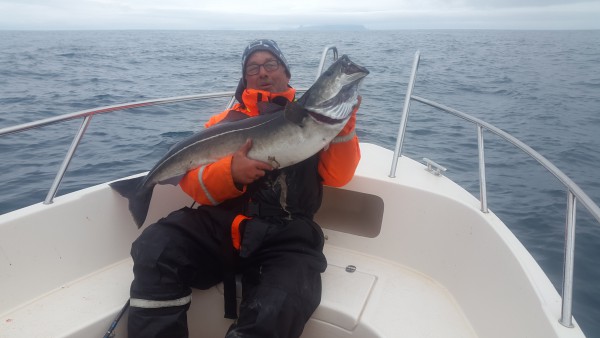 Dagens största sej ( 15kg ) fångad av bengan